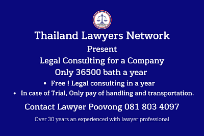 Legal consulting for a Company, Village and Juristic person of Condominium